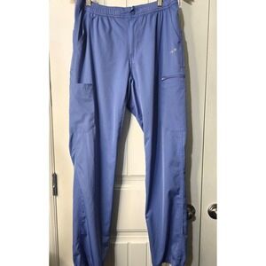 Carhartt Force Mens Scrub Light Blue Jogger‎ Cargo Multi-Pocket Elastic Waist